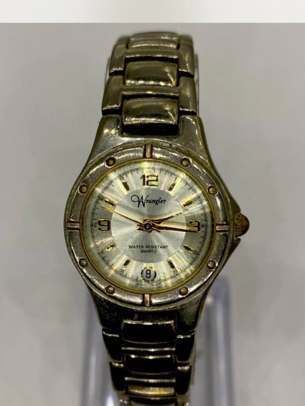 *** Wrangler *** Gold-Tone Stainless Steel Quartz Watch - Gold
